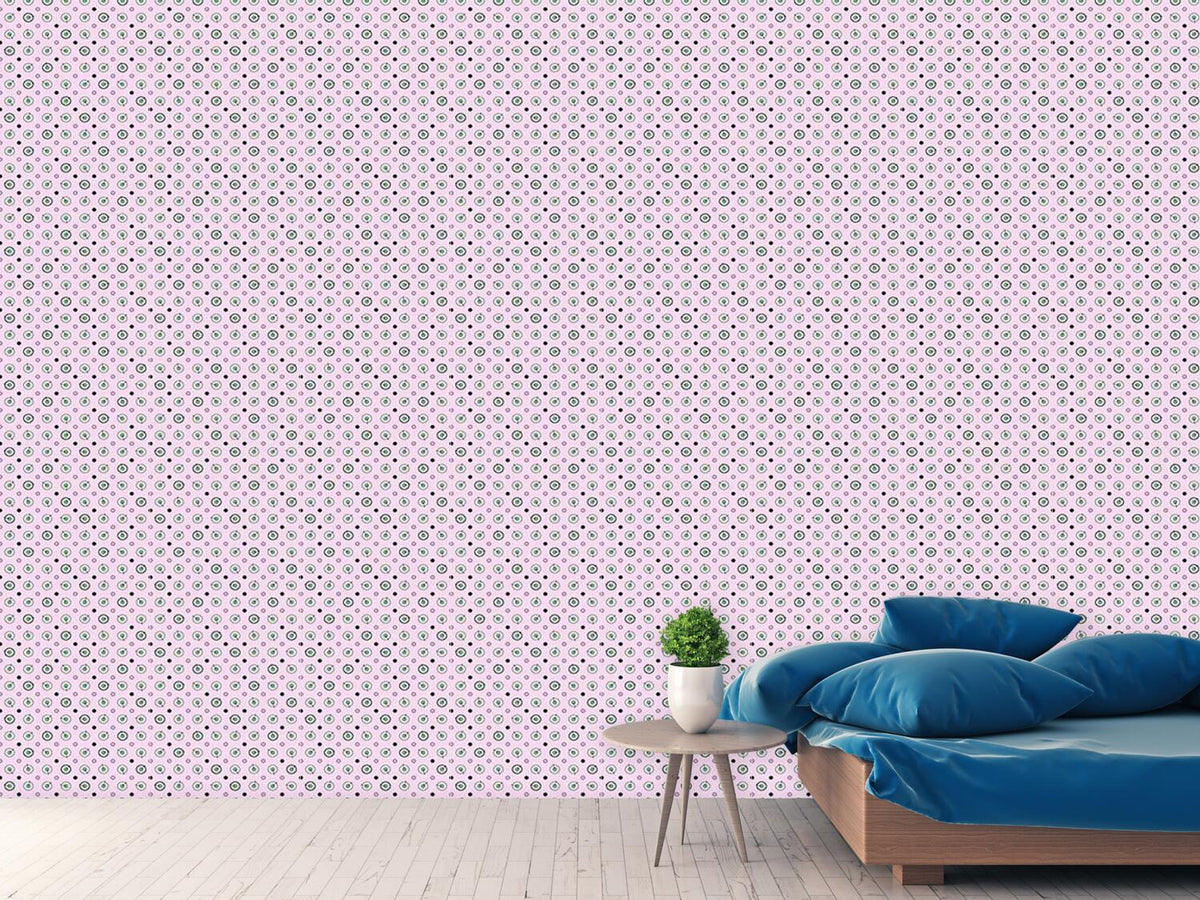 patterned-wallpaper-circles-and-dots