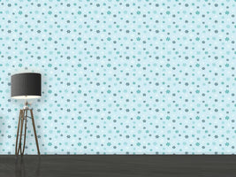 patterned-wallpaper-winter-snowflakes