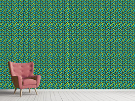 patterned-wallpaper-fruit-leaves
