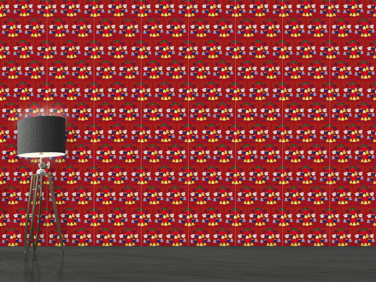patterned-wallpaper-carillon-red