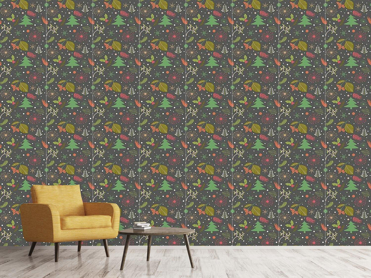 patterned-wallpaper-winter-night