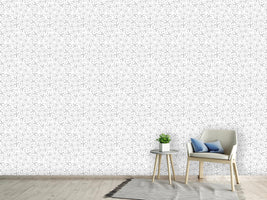 patterned-wallpaper-flower-sketches