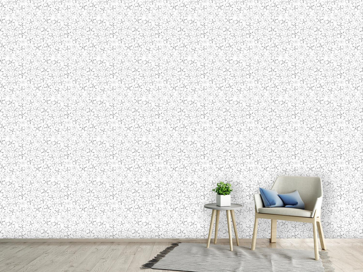 patterned-wallpaper-flower-sketches