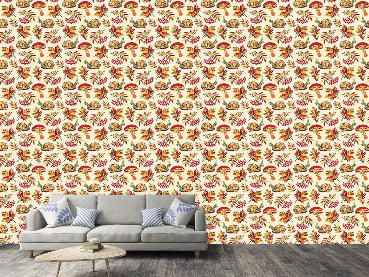 patterned-wallpaper-the-snail-and-the-autumn