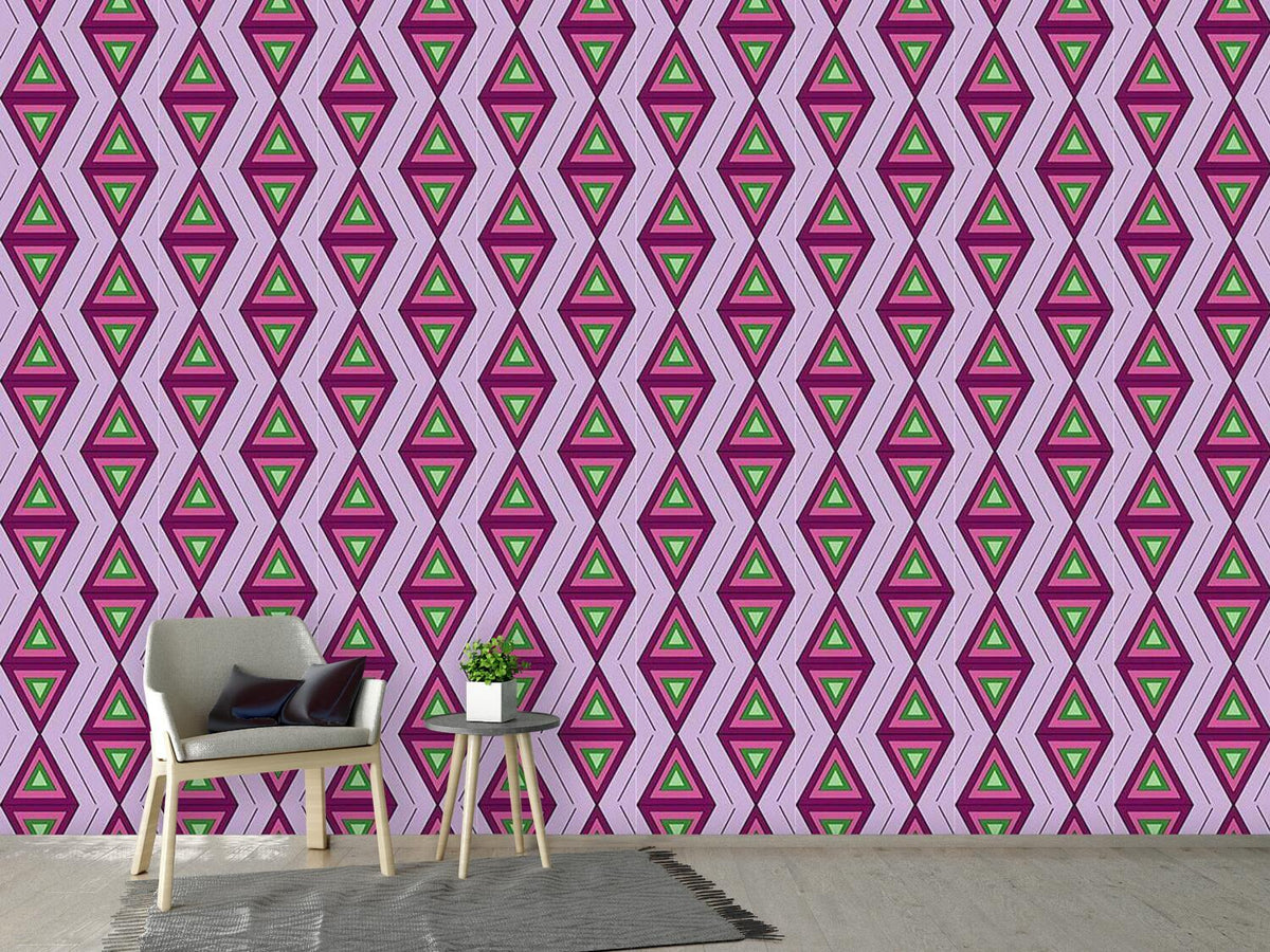 patterned-wallpaper-the-colors-of-the-triangles