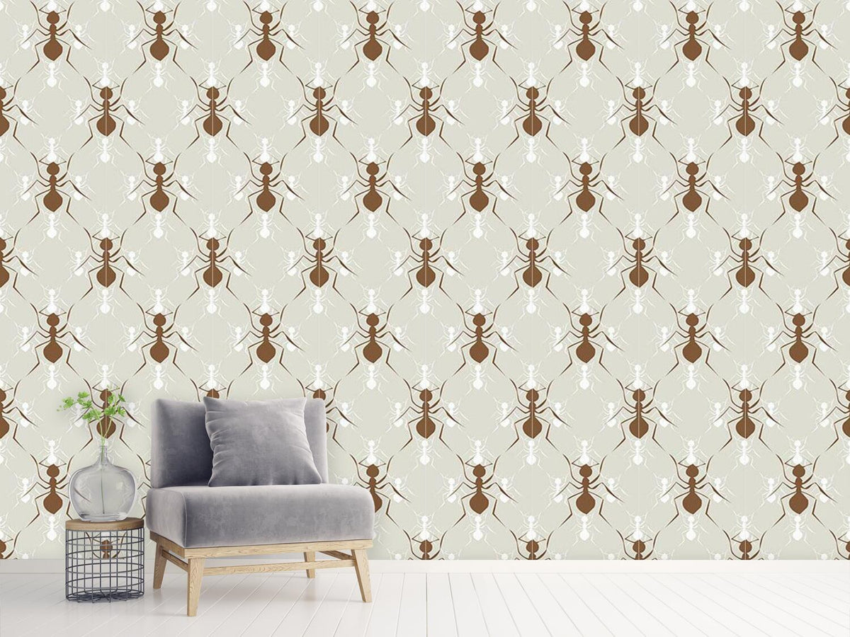 patterned-wallpaper-ants