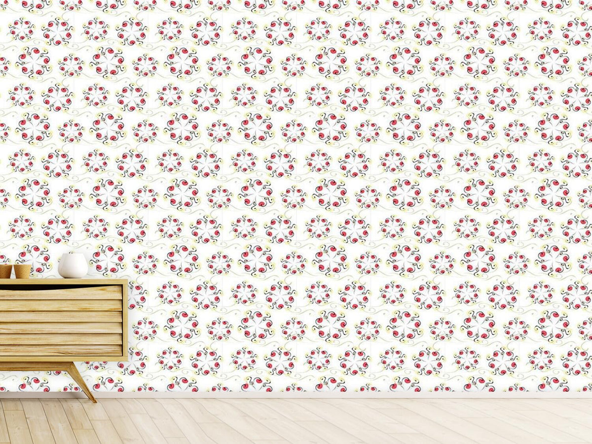 patterned-wallpaper-swirly-carousel
