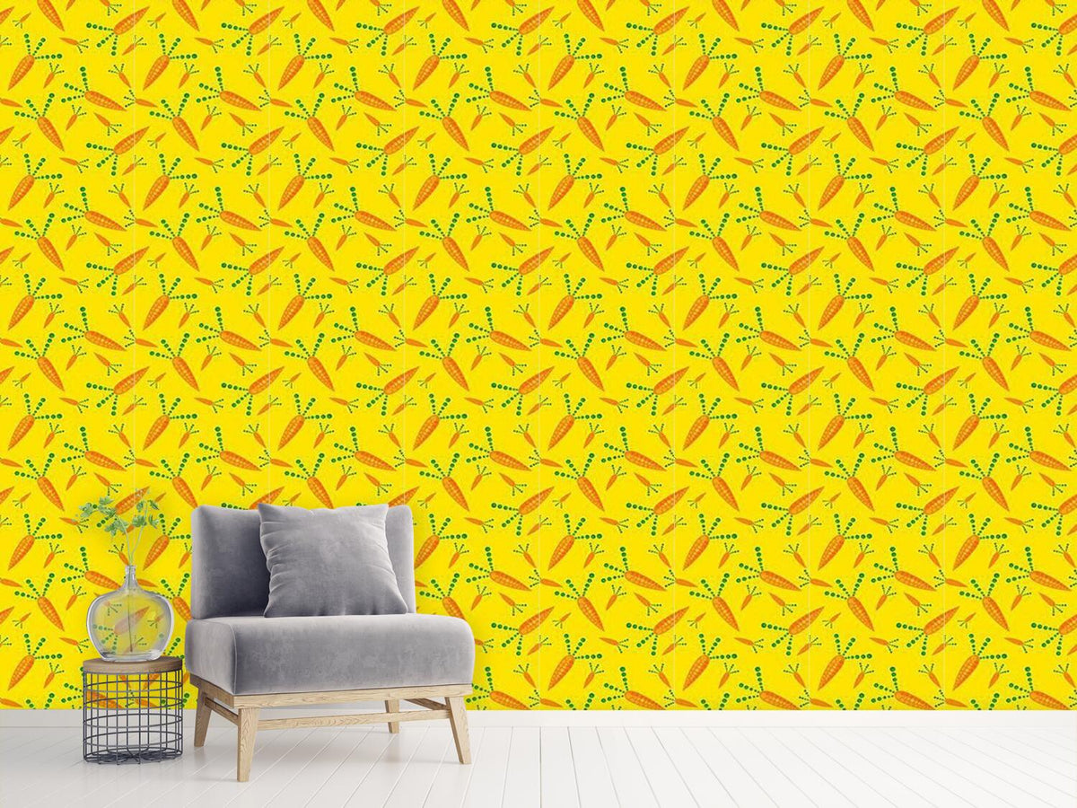 patterned-wallpaper-funky-carrots