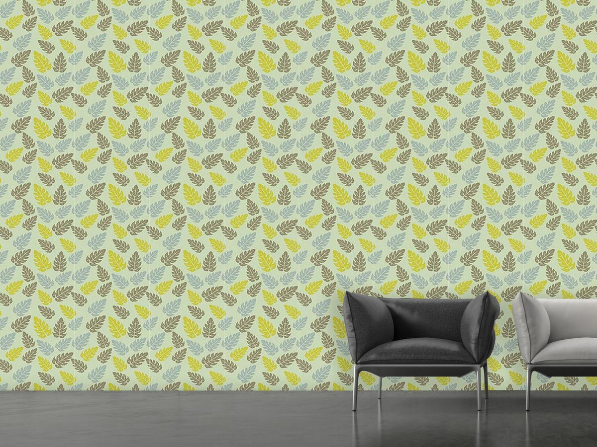 patterned-wallpaper-nordic-leaf