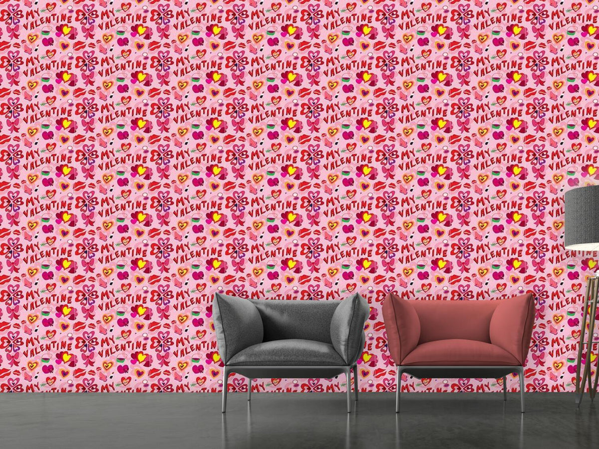 patterned-wallpaper-my-valentine