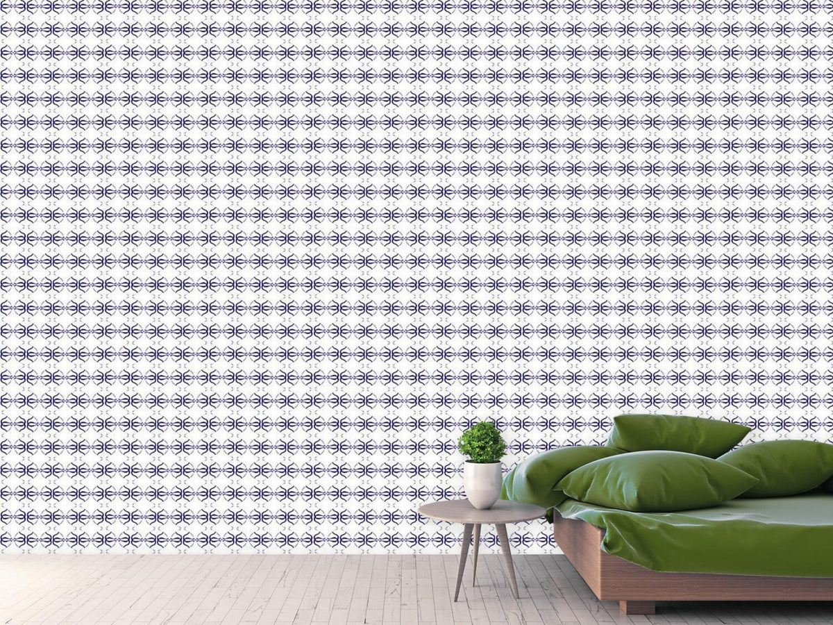 patterned-wallpaper-flower-cups