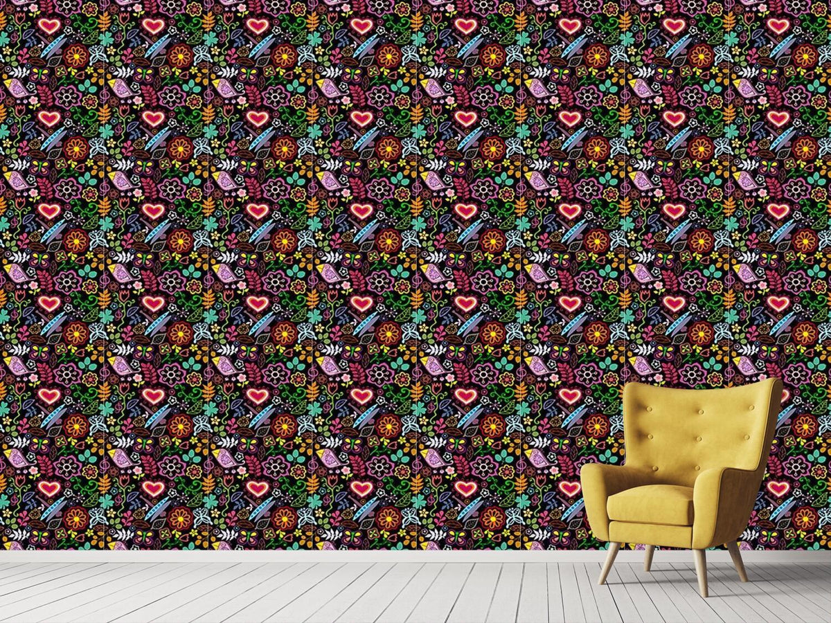 patterned-wallpaper-a-midsummer-night-dream