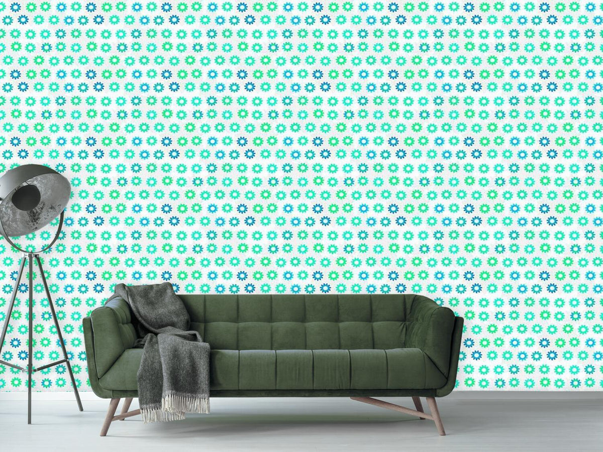 patterned-wallpaper-green-blue-gears