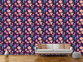patterned-wallpaper-retro-christmas-baubles