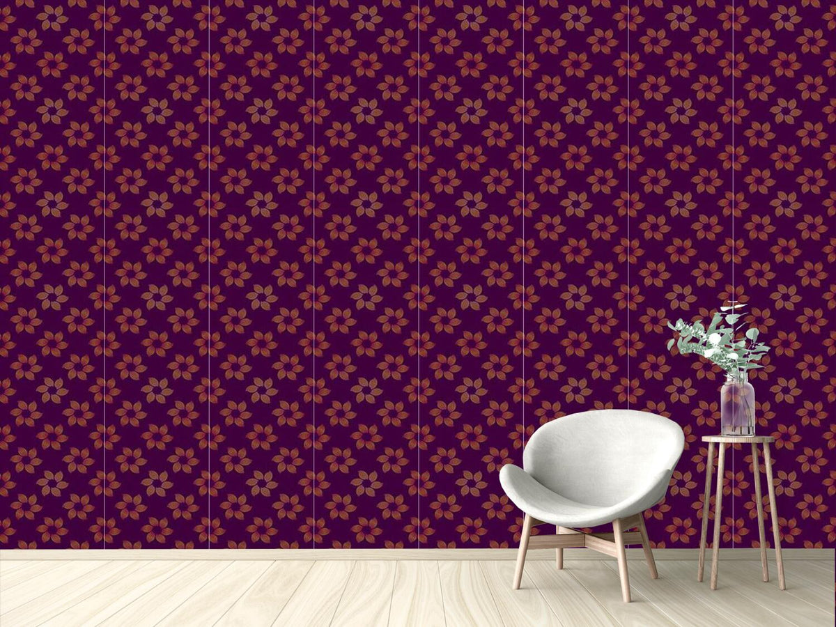 patterned-wallpaper-flower-meditation