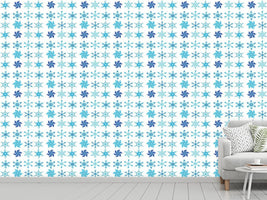 patterned-wallpaper-snowflake-collection