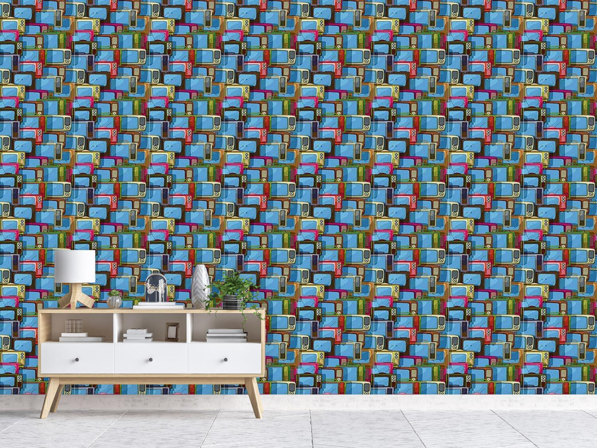 patterned-wallpaper-tv-collage