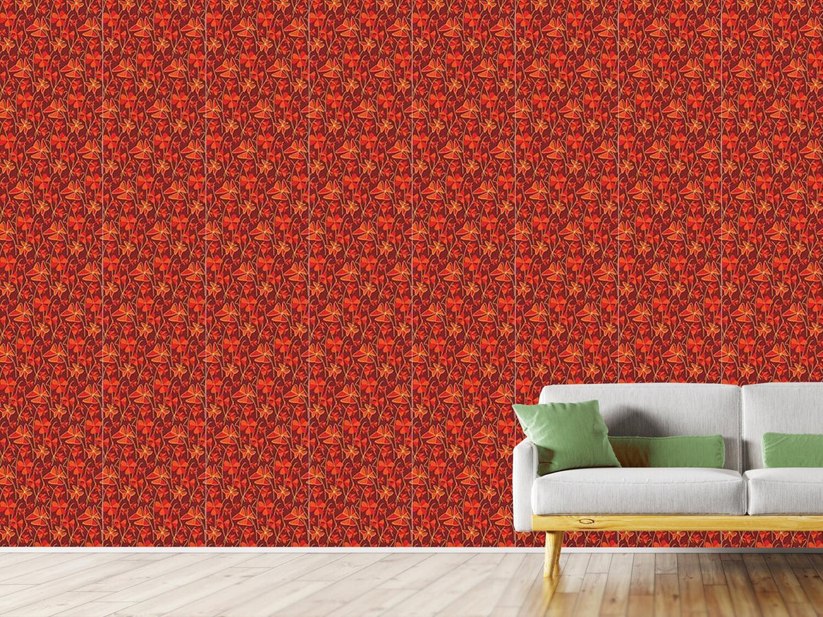 patterned-wallpaper-dekorative-clover