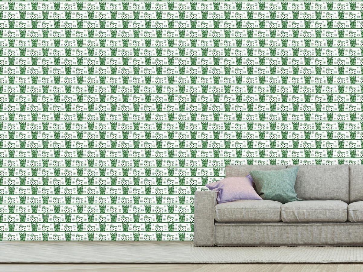 patterned-wallpaper-parcel-delivery-green