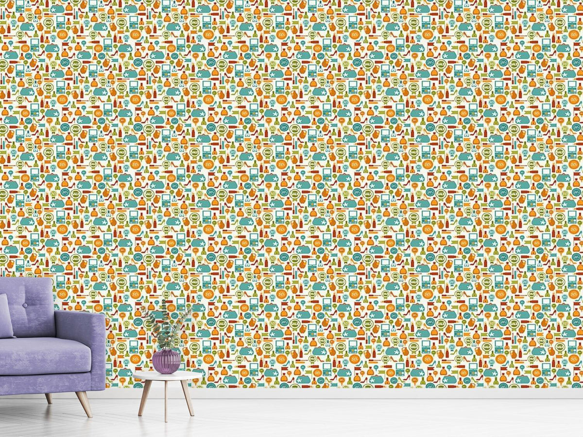 patterned-wallpaper-ladies-summer-sale