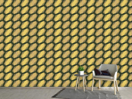 patterned-wallpaper-checks-in-the-venus-flytrap