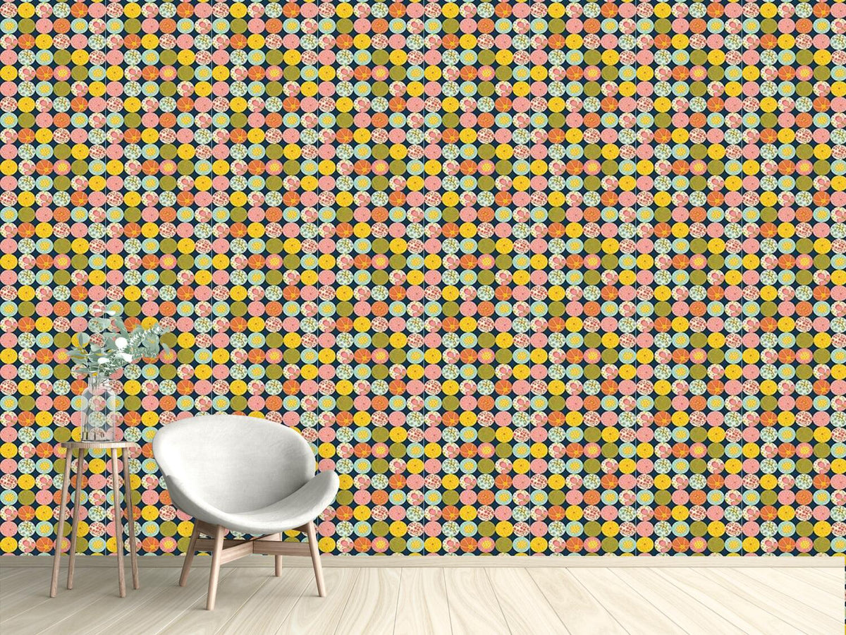 patterned-wallpaper-polka-dot-flora