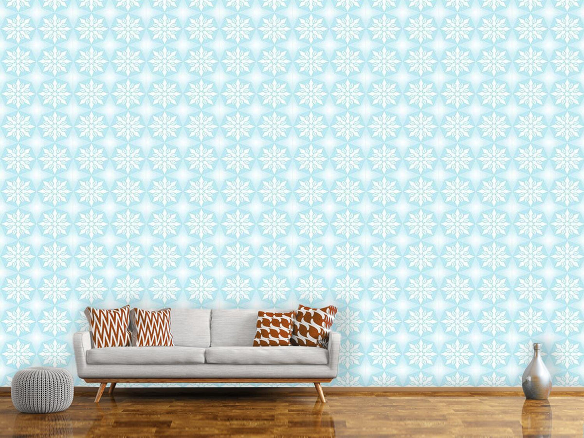patterned-wallpaper-ice-crystal-geometry