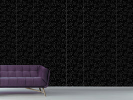 patterned-wallpaper-floral-shower
