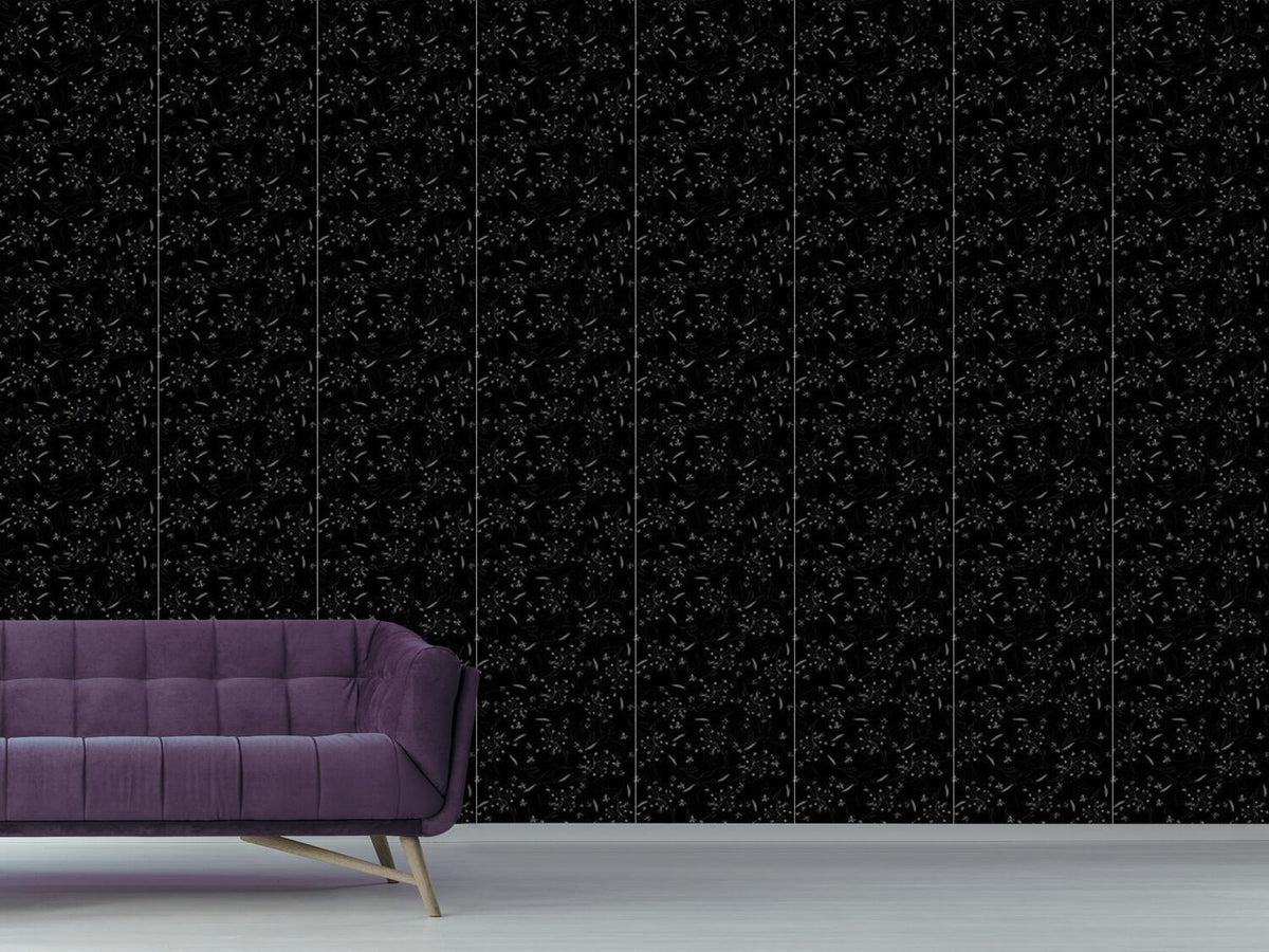 patterned-wallpaper-floral-shower