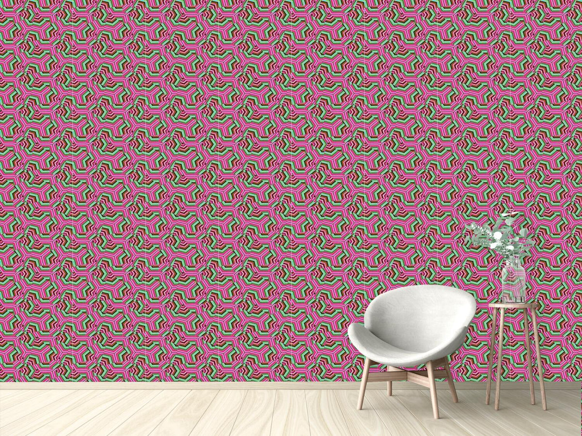 patterned-wallpaper-pop-art-triangles