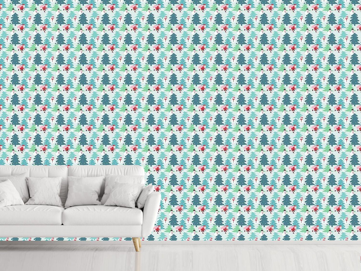 patterned-wallpaper-busy-santa-claus