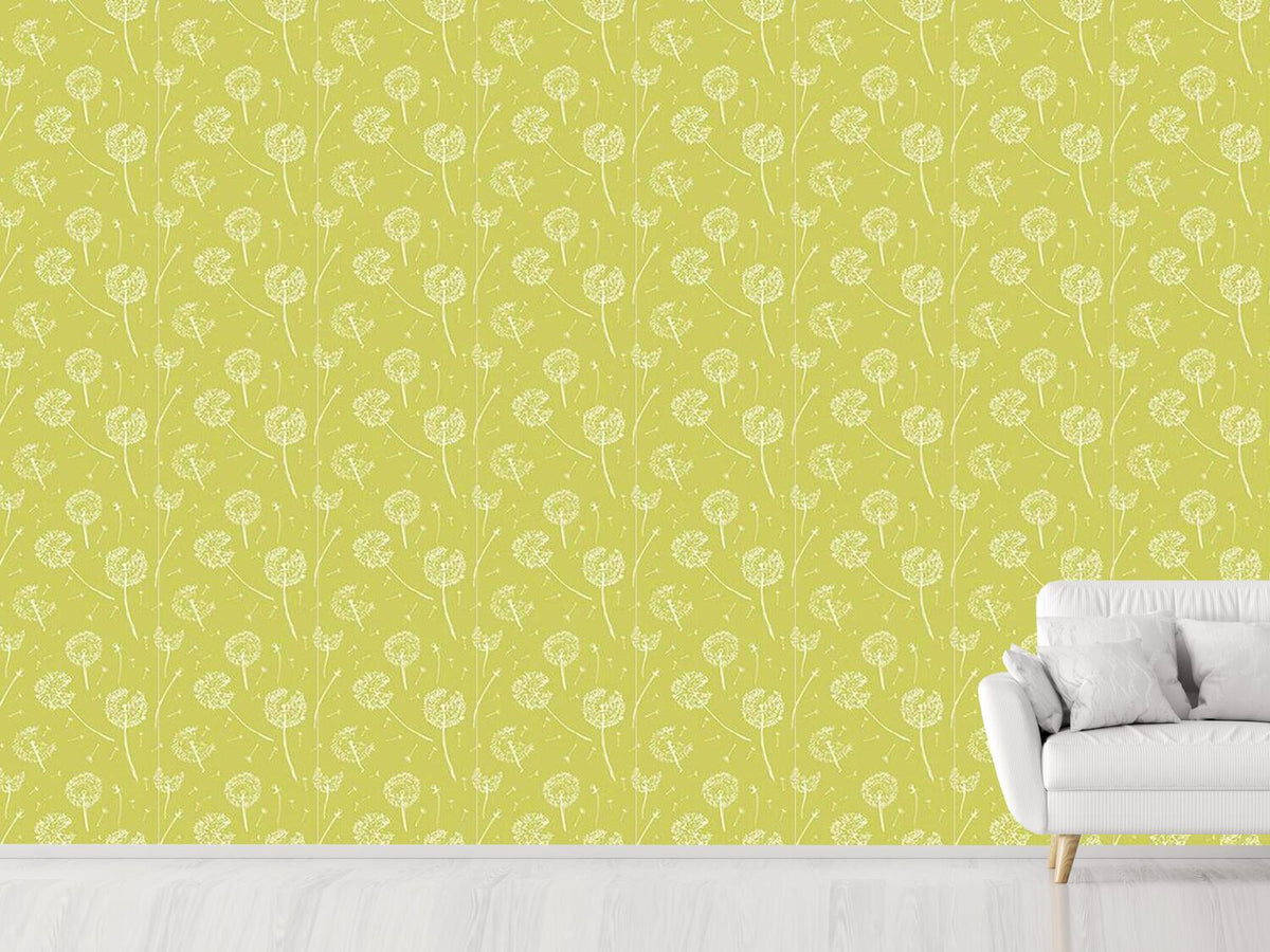 patterned-wallpaper-dandelion-fly