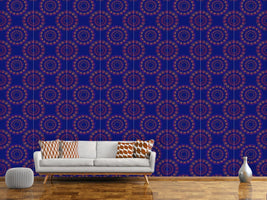 patterned-wallpaper-swirly-blue