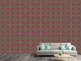 patterned-wallpaper-oriental-flowers