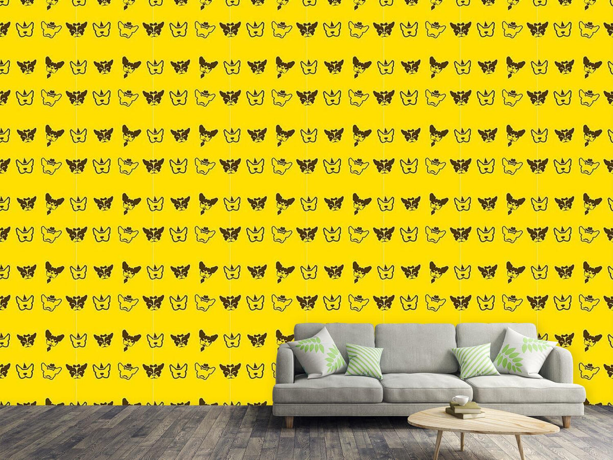 patterned-wallpaper-french-bulldogs