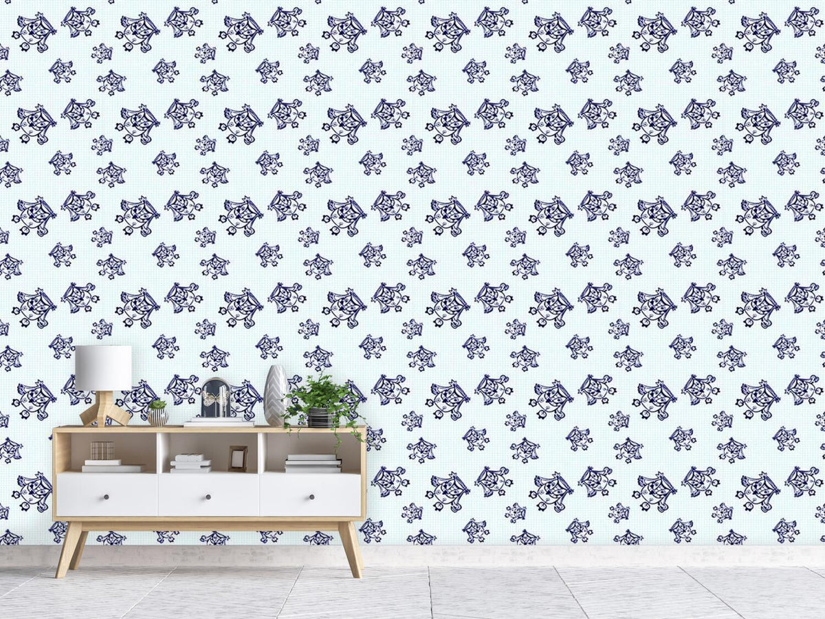 patterned-wallpaper-owls-fly-over-the-maths-book