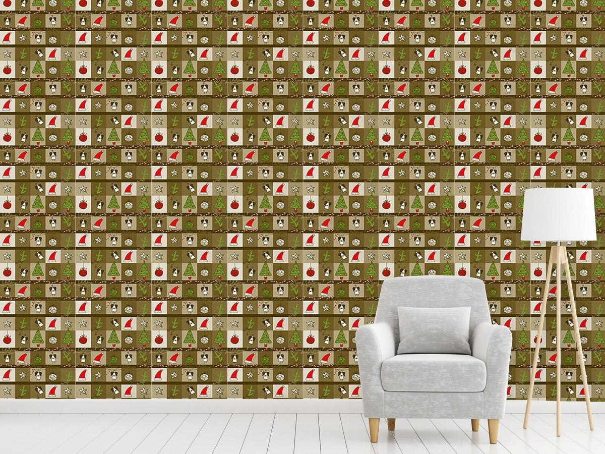 patterned-wallpaper-christmas-in-a-wooden-box
