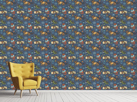 patterned-wallpaper-christmas-cats