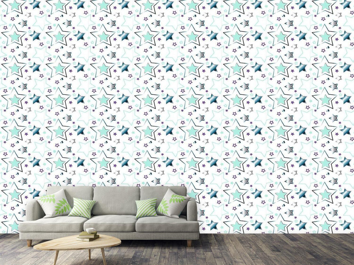 patterned-wallpaper-ice-light-in-the-snow