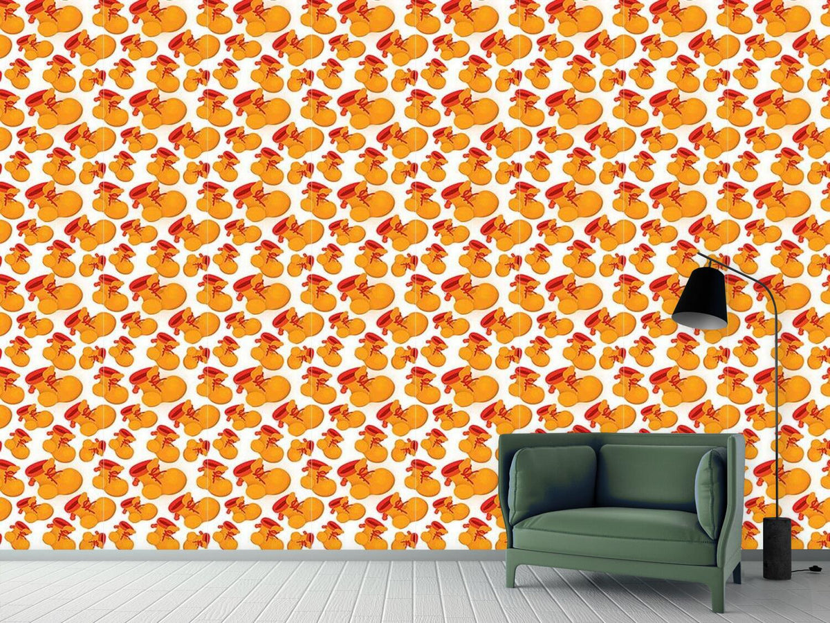 patterned-wallpaper-winter-boots