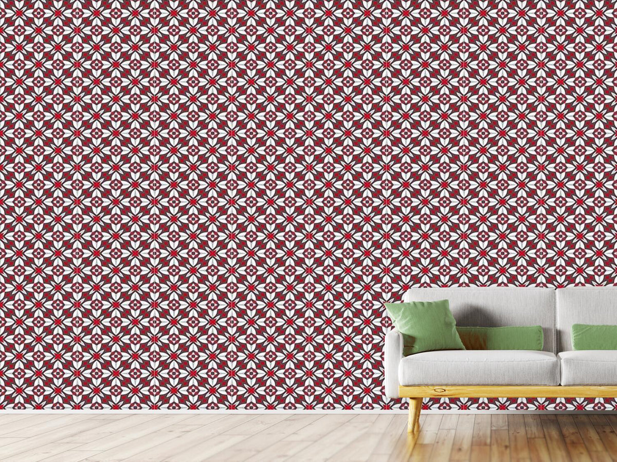 patterned-wallpaper-the-flowers-of-the-geometry