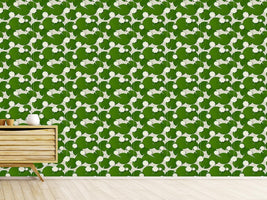 patterned-wallpaper-water-lilies