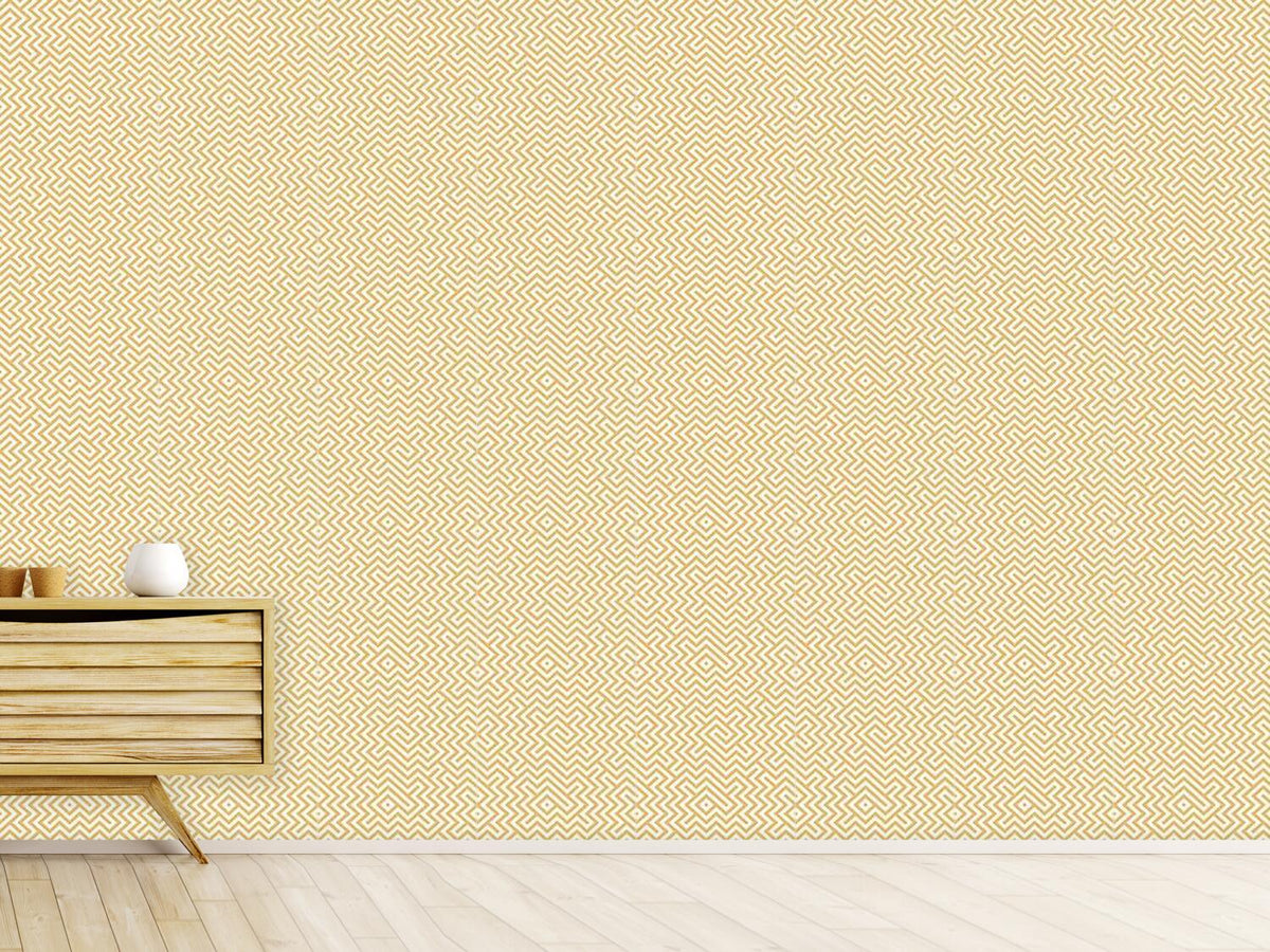 patterned-wallpaper-in-the-center-yellow