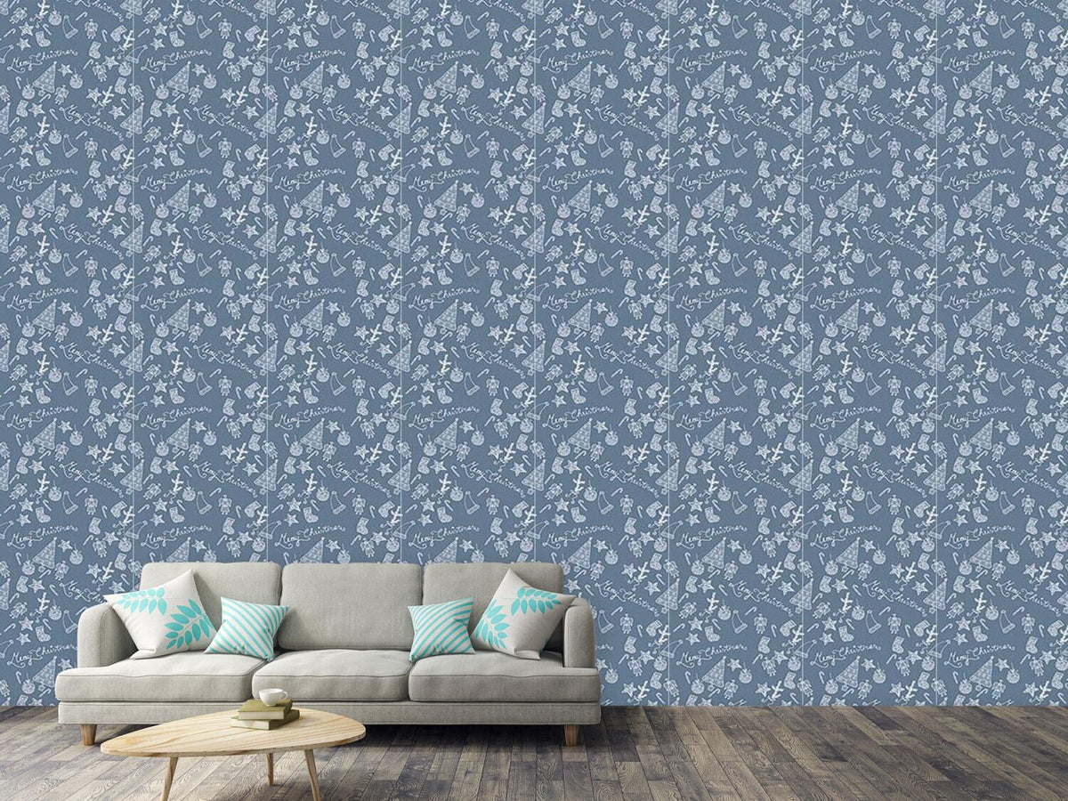patterned-wallpaper-merry-christmas-to-blue