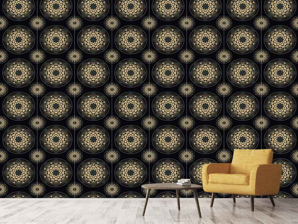 patterned-wallpaper-glitter-gold-floral