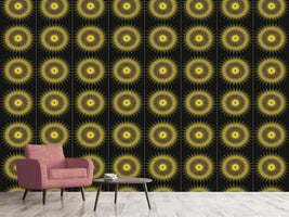 patterned-wallpaper-golden-chariot