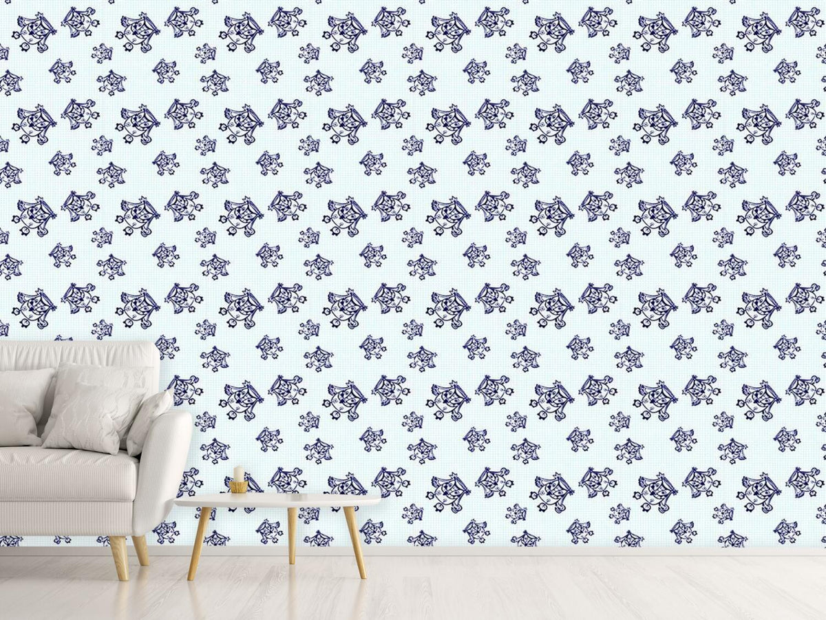 patterned-wallpaper-owls-fly-over-the-maths-book