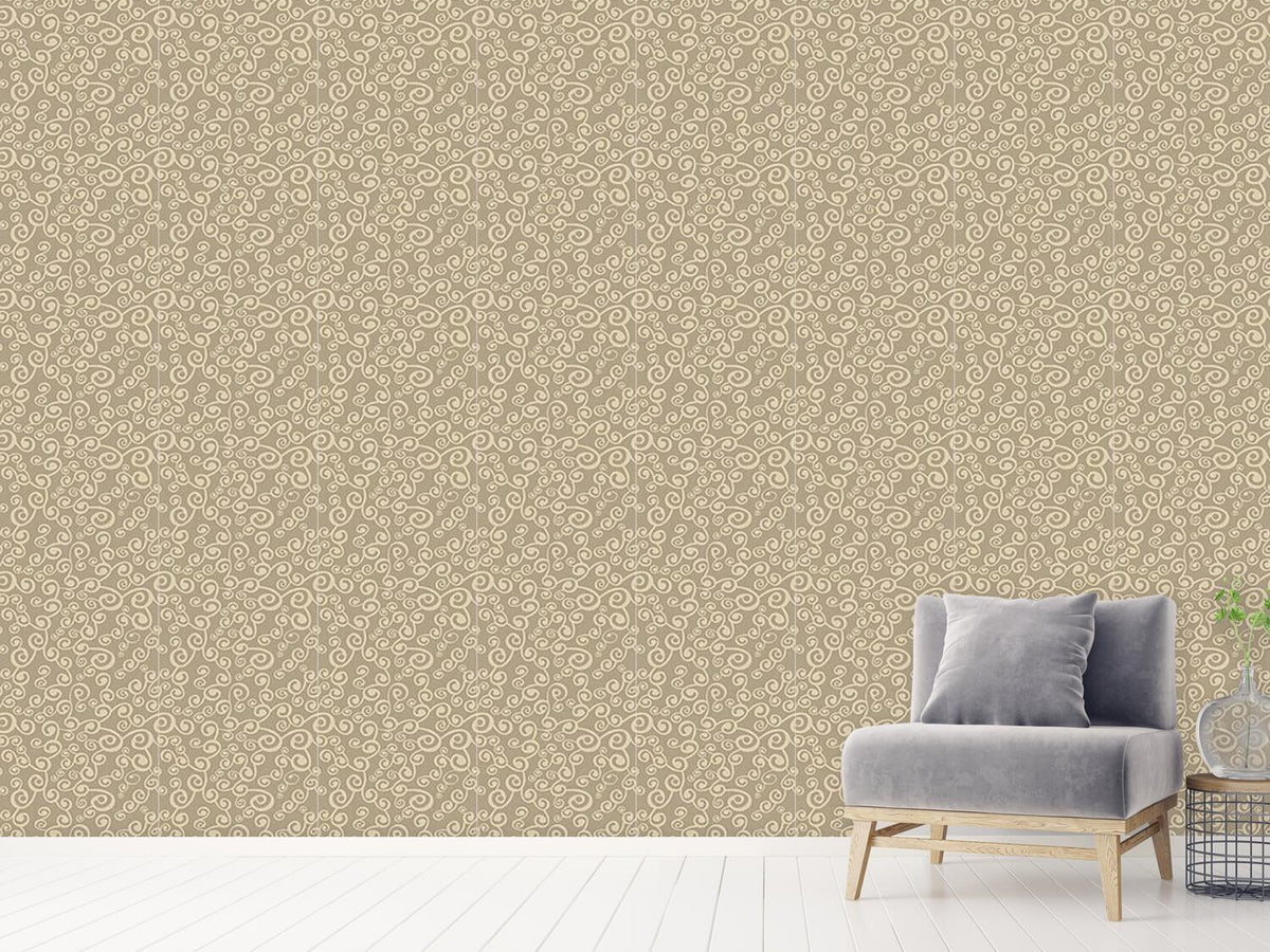 patterned-wallpaper-network-of-curls