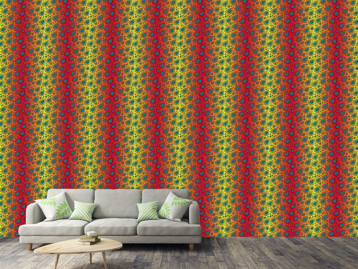 patterned-wallpaper-after-rain-comes-sun
