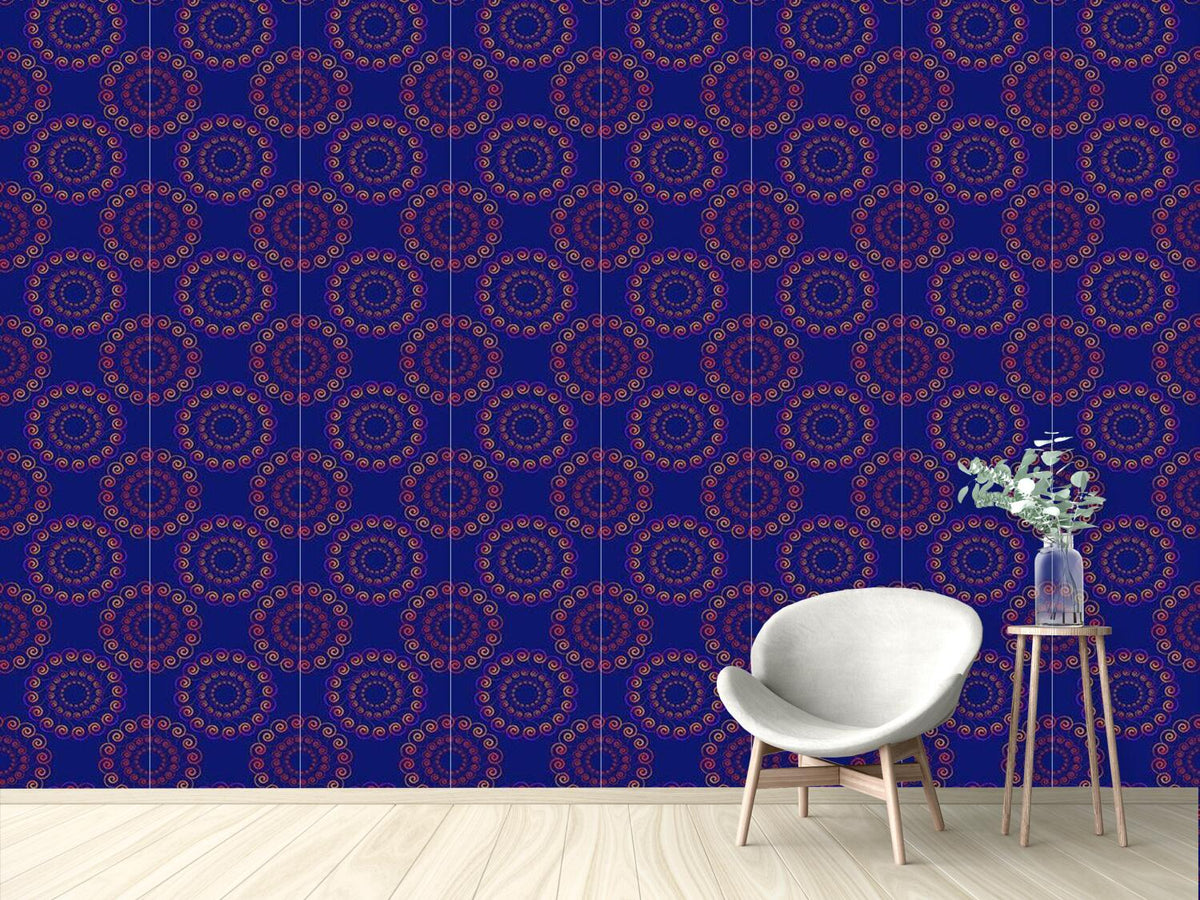 patterned-wallpaper-swirly-blue